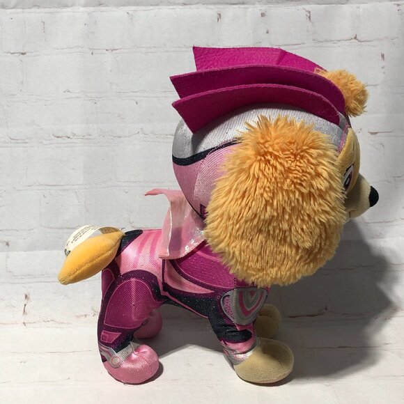 PAW Patrol The Mighty Movie Skye Premium Sparkle Plush - Picture 5 of 9
